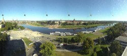 Archived image Webcam Dresden - Panoramic view of the city 07:00