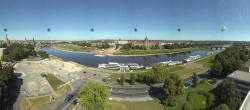Archived image Webcam Dresden - Panoramic view of the city 09:00