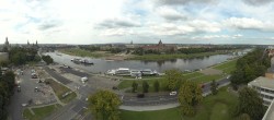 Archiv Foto Webcam Dresden - Elbpanorama 11:00