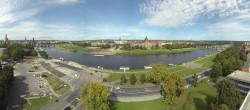 Archiv Foto Webcam Dresden - Elbpanorama 11:00