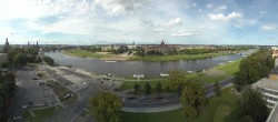 Archiv Foto Webcam Dresden - Elbpanorama 13:00