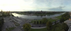 Archiv Foto Webcam Dresden - Elbpanorama 17:00