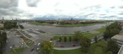 Archived image Webcam Dresden - Panoramic view of the city 13:00