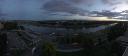 Archived image Webcam Dresden - Panoramic view of the city 05:00