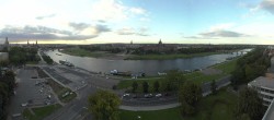 Archiv Foto Webcam Dresden - Elbpanorama 17:00