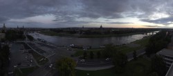 Archived image Webcam Dresden - Panoramic view of the city 05:00