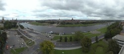 Archiv Foto Webcam Dresden - Elbpanorama 09:00