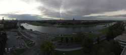 Archived image Webcam Dresden - Panoramic view of the city 19:00