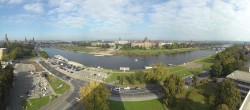 Archiv Foto Webcam Dresden - Elbpanorama 09:00