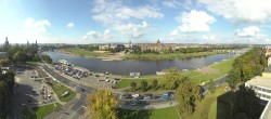 Archiv Foto Webcam Dresden - Elbpanorama 13:00
