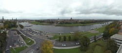 Archiv Foto Webcam Dresden - Elbpanorama 11:00