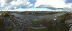 Archived image Webcam Dresden - Panoramic view of the city 09:00