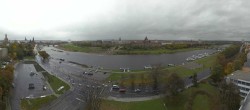 Archived image Webcam Dresden - Panoramic view of the city 13:00