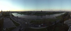 Archiv Foto Webcam Dresden - Elbpanorama 11:00