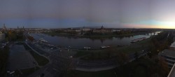 Archived image Webcam Dresden - Panoramic view of the city 05:00
