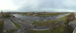 Archiv Foto Webcam Dresden - Elbpanorama 13:00
