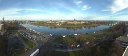 Archiv Foto Webcam Dresden - Elbpanorama 08:00