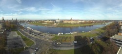 Archiv Foto Webcam Dresden - Elbpanorama 10:00