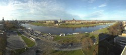 Archiv Foto Webcam Dresden - Elbpanorama 12:00