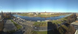 Archiv Foto Webcam Dresden - Elbpanorama 10:00