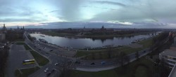 Archiv Foto Webcam Dresden - Elbpanorama 06:00