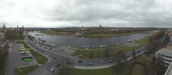 Archiv Foto Webcam Dresden - Elbpanorama 10:00