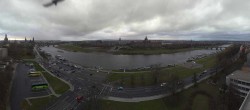 Archiv Foto Webcam Dresden - Elbpanorama 14:00