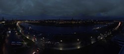 Archiv Foto Webcam Dresden - Elbpanorama 16:00