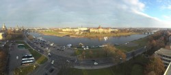 Archiv Foto Webcam Dresden - Elbpanorama 08:00