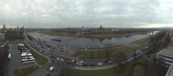 Archiv Foto Webcam Dresden - Elbpanorama 14:00