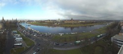 Archiv Foto Webcam Dresden - Elbpanorama 10:00