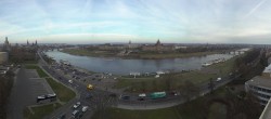 Archiv Foto Webcam Dresden - Elbpanorama 08:00