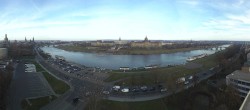 Archiv Foto Webcam Dresden - Elbpanorama 10:00