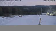 Archiv Foto Webcam Oberhof: Sessellift Fallbachhang Bergstation 06:00