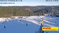 Archiv Foto Webcam Oberhof: Sessellift Fallbachhang Bergstation 09:00