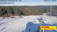 Archiv Foto Webcam Oberhof: Sessellift Fallbachhang Bergstation 11:00