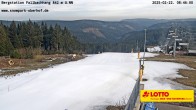 Archiv Foto Webcam Oberhof: Sessellift Fallbachhang Bergstation 07:00