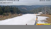 Archiv Foto Webcam Oberhof: Sessellift Fallbachhang Bergstation 13:00