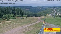 Archiv Foto Webcam Oberhof: Sessellift Fallbachhang Bergstation 13:00
