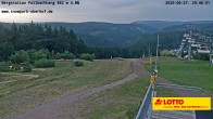 Archiv Foto Webcam Oberhof: Sessellift Fallbachhang Bergstation 19:00