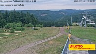 Archiv Foto Webcam Oberhof: Sessellift Fallbachhang Bergstation 11:00