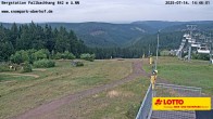 Archiv Foto Webcam Oberhof: Sessellift Fallbachhang Bergstation 13:00