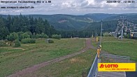 Archiv Foto Webcam Oberhof: Sessellift Fallbachhang Bergstation 11:00