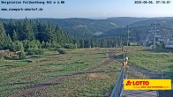 Archiv Foto Webcam Oberhof: Sessellift Fallbachhang Bergstation 06:00