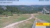 Archiv Foto Webcam Oberhof: Sessellift Fallbachhang Bergstation 11:00
