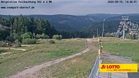 Archiv Foto Webcam Oberhof: Sessellift Fallbachhang Bergstation 15:00