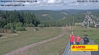 Archiv Foto Webcam Oberhof: Sessellift Fallbachhang Bergstation 12:00
