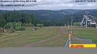 Archiv Foto Webcam Oberhof: Sessellift Fallbachhang Bergstation 11:00