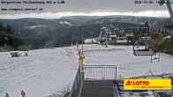 Archived image Webcam Oberhof: Chair Lift Fallbachhang 13:00