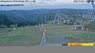 Archiv Foto Webcam Oberhof: Sessellift Fallbachhang Bergstation 15:00